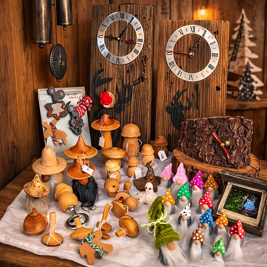 Handgefertigtes Holz-Unikat im Mittelalter-Stil
